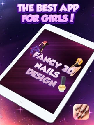 Fancy 3D Nails Design – The Best DIY Manicure Game for Girl's Beauty Makeover Image