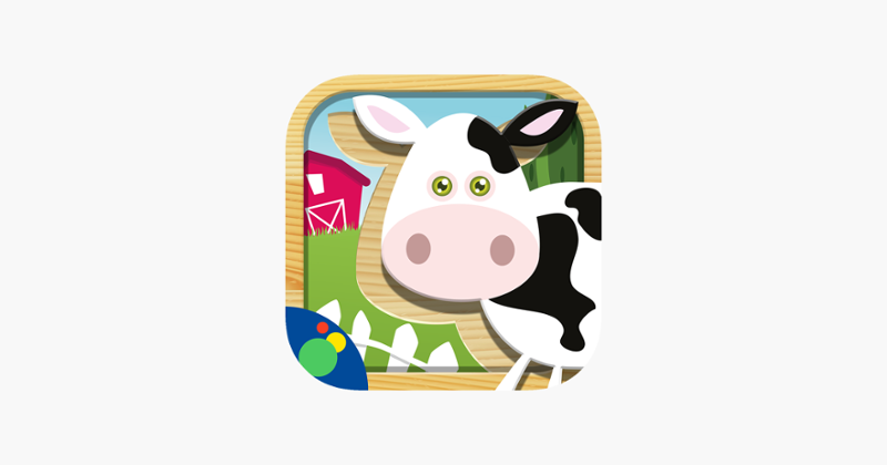 Farm Animal Puzzle Game Cover