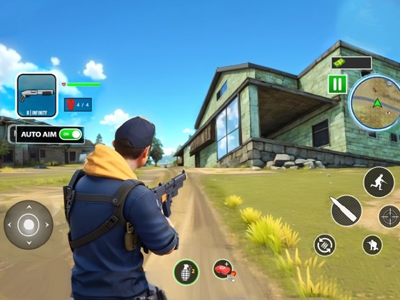 Firing Commando Fire Battle 3D screenshot