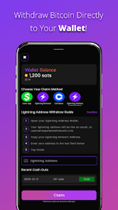 Crypto Giveaway: Earn Bitcoin Image