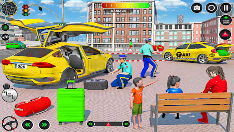 Cab Simulator Passenger Game screenshot