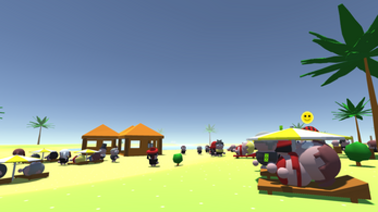 Palm Island 2048 screenshot