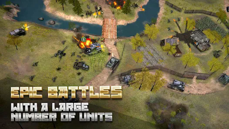 Second World War online strate screenshot