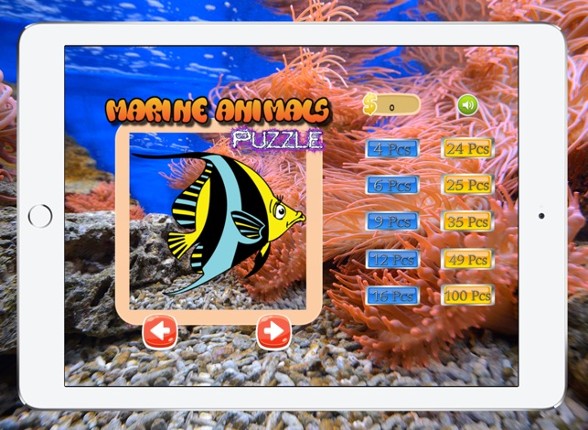 Marine Math Games Jigsaw Puzzles : Fish for Kids screenshot