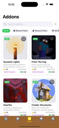 Mods for Minecraft Game App PE screenshot