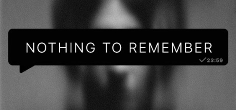 Nothing To Remember Game Cover