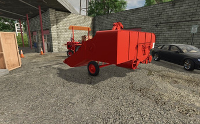 Old implements for drawbar tractors FS25 screenshot