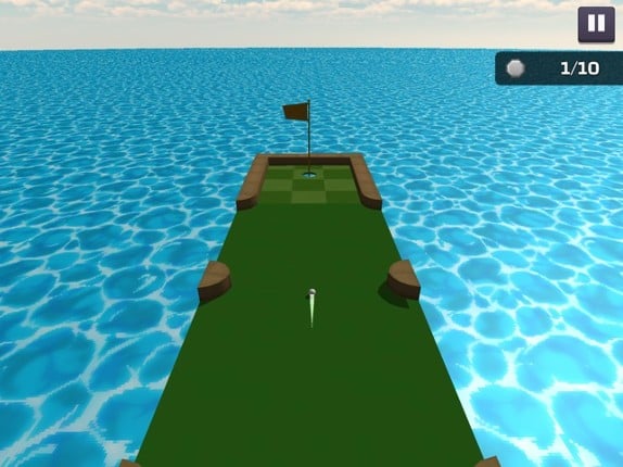 Pixel Golf 3D Image