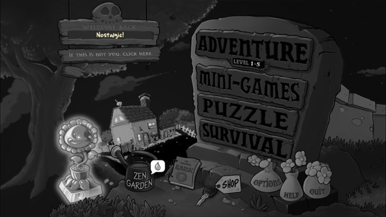 Plants vs Zombies Horror Edition screenshot