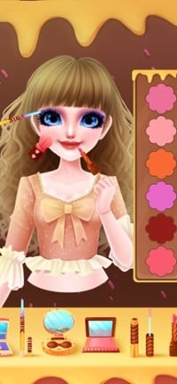 Queen Skirt Cake Making screenshot