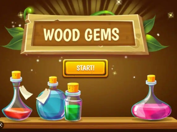 Wood Gems Bubble Shooter Game Cover