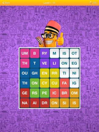 Worders: Word Parts - new word search puzzle game, find, gather and guess words on the field screenshot