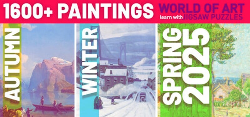 WORLD OF ART learn with JIGSAW PUZZLES Image