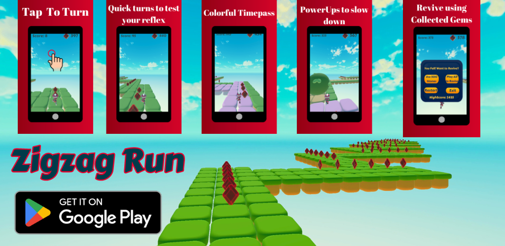 Games like Zigzag Maze Runner