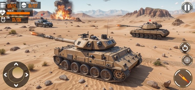 Army Tank Battle War Machines screenshot