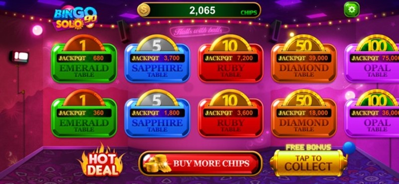 Bingo Solo 90 : 90 Ball Bingo Image