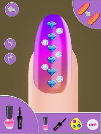 Fancy 3D Nails Design – The Best DIY Manicure Game for Girl's Beauty Makeover screenshot