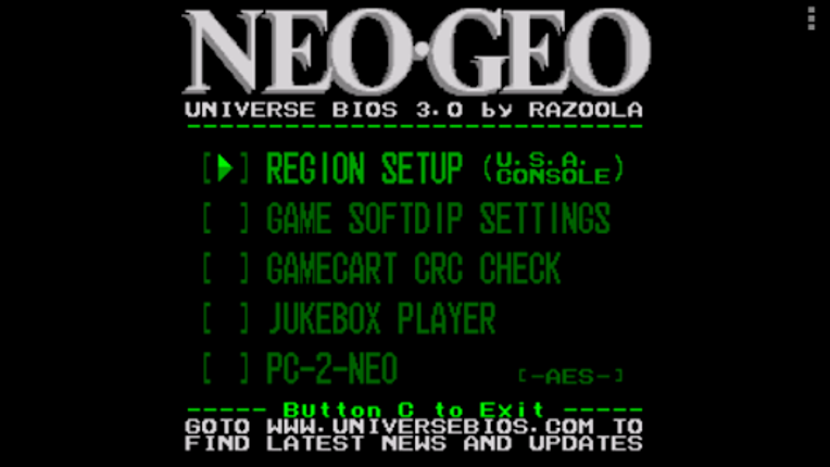 NEO.emu (Arcade Emulator) Image