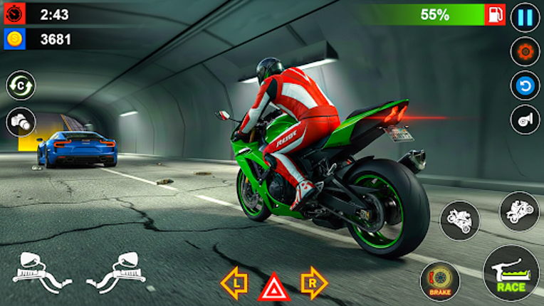 City Moto Bike Racing Game 3D screenshot