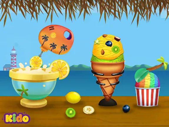 Ice Cream Making Game For Kids screenshot