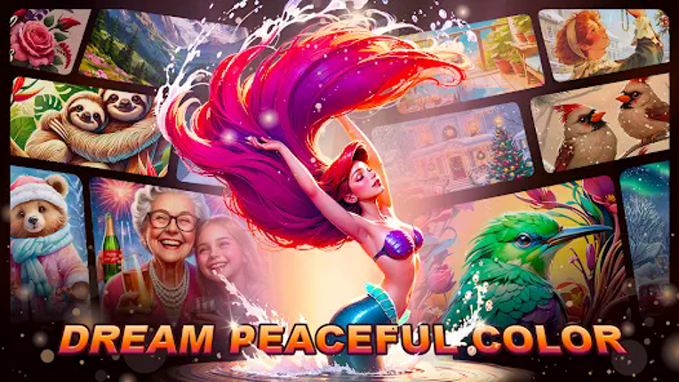 Dream Peaceful Coloring Pages screenshot