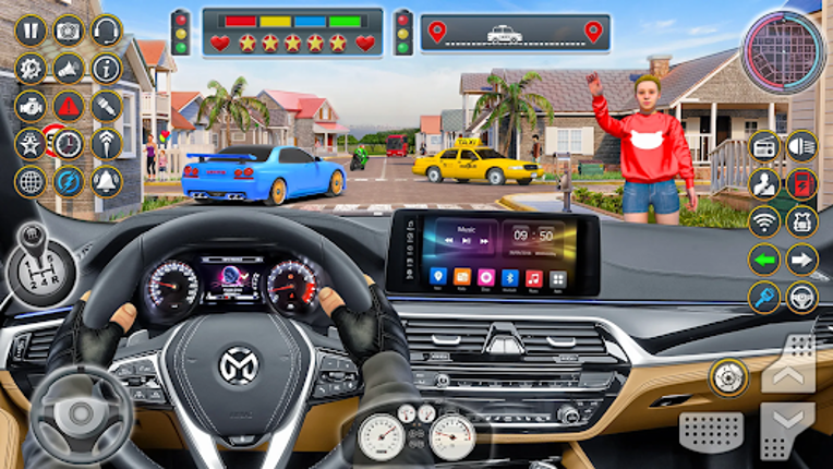 Cab Simulator Passenger Game Image