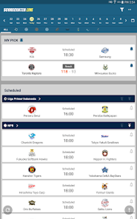 ScoreCenter Live : All sports screenshot