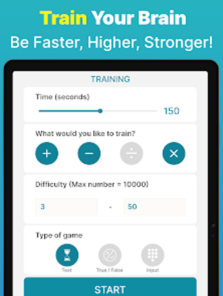 Brain Games: Math and IQ Test screenshot