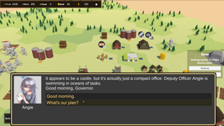 Divine ? Return : Transcend; screenshot