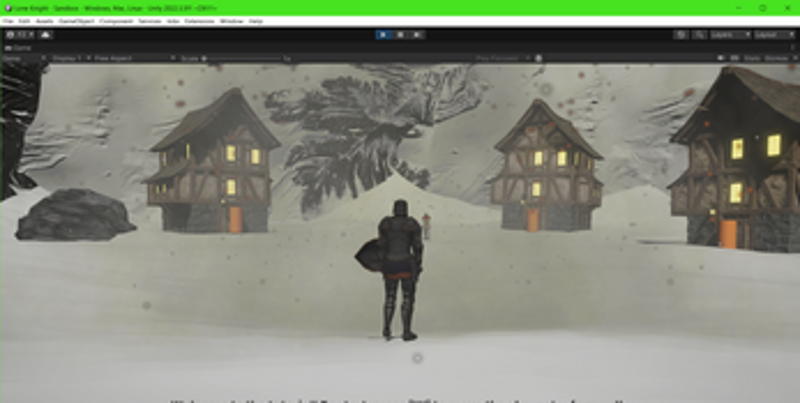 Lone Knight 3D screenshot