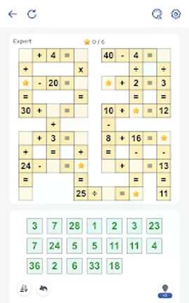 Crossmath - Math Puzzle Games screenshot