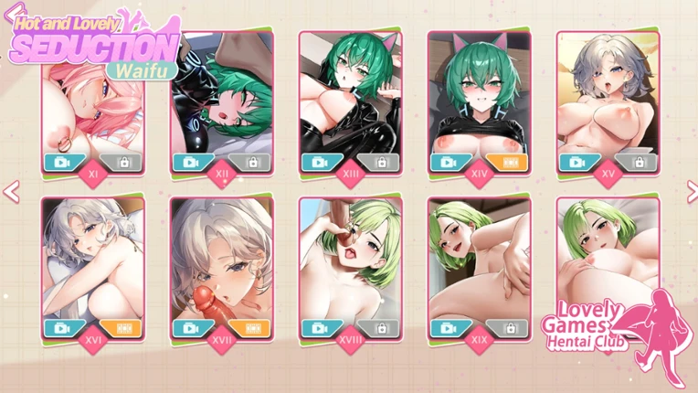 Hot and Lovely: Seduction Waifu screenshot