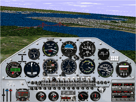 Microsoft Flight Simulator for Windows 95 Image