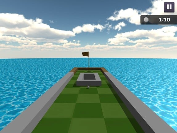 Pixel Golf 3D screenshot