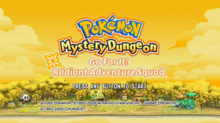 Pokémon Mystery Dungeon: Go For It! Radiant Adventure Squad screenshot