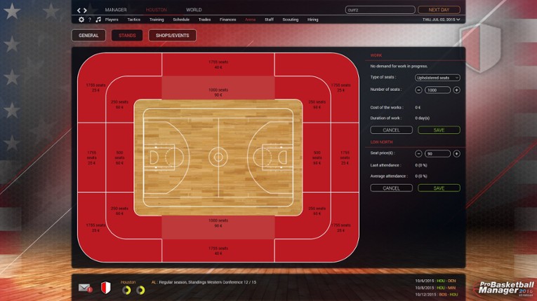 Pro Basketball Manager 2016 screenshot