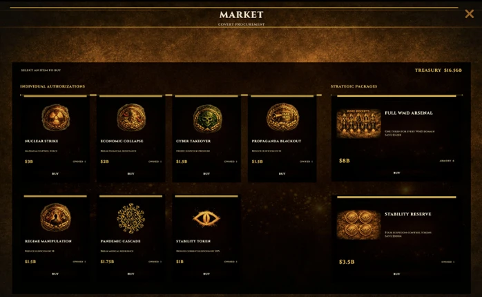 Shadow Rulers: World Order Image