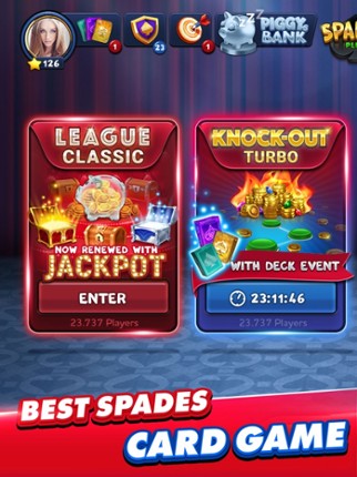 Spades Plus - Card Game screenshot