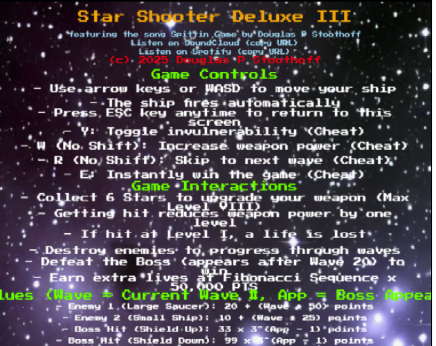 Games like Star Shooter Deluxe III