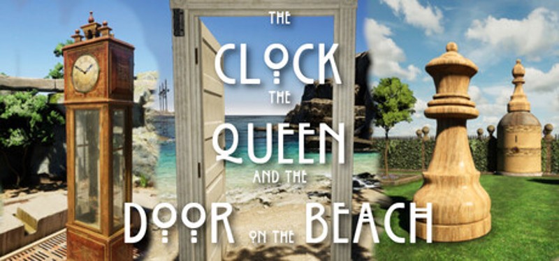 The Clock the Queen and the Door on the Beach Image