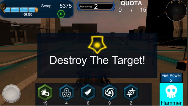 UNI TURRET screenshot