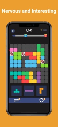 10×10!Color Block Puzzle Games screenshot