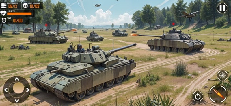Army Tank Battle War Machines screenshot