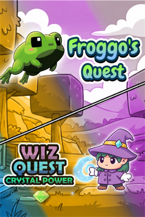 Froggo's Quest + Wiz Quest: Crystal Power (Bundle) Image
