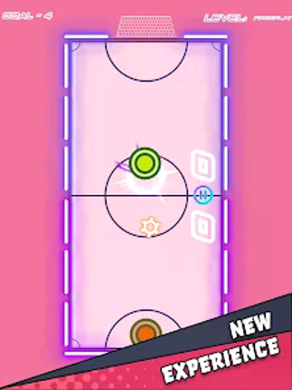 Air Hockey Glow HD Ultimate 2D Image