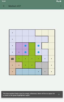 Queens: Logic Puzzles screenshot