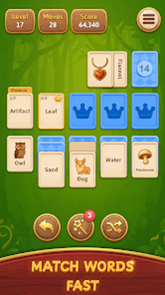Lexy Word Solitaire: Card Game Image