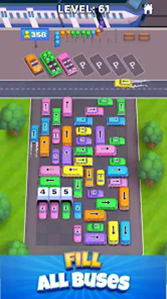 Bus GO! Car Sorting Puzzle screenshot