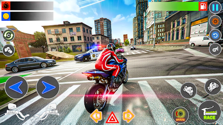 City Moto Bike Racing Game 3D screenshot
