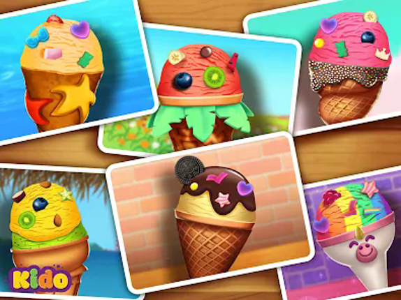 Ice Cream Making Game For Kids screenshot